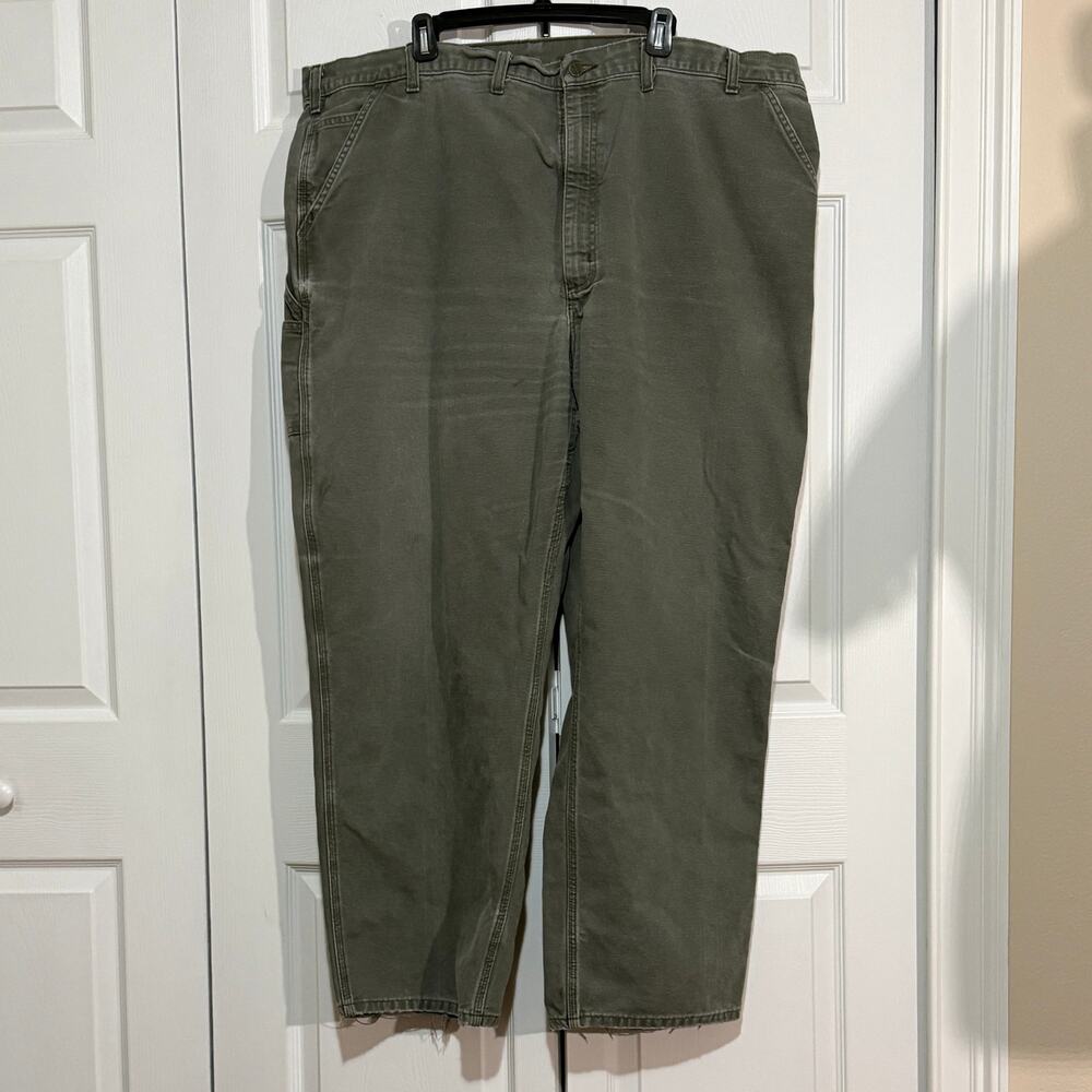 VTG Carhartt 2016 men’s 50 x 32 original dungaree fit work pants. B11-MOS